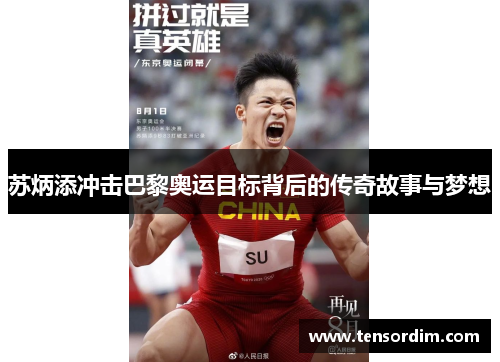 苏炳添冲击巴黎奥运目标背后的传奇故事与梦想