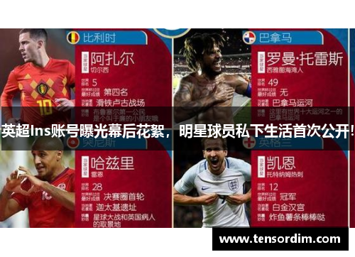 英超Ins账号曝光幕后花絮,明星球员私下生活首次公开! 英超Ins账号曝光幕后花絮,明星球员私下生活首次公开!